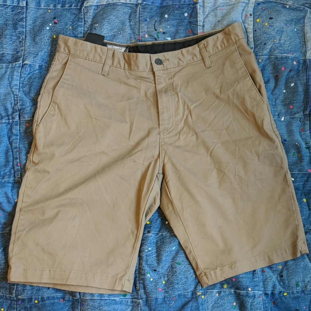 Volcom Khaki Shorts